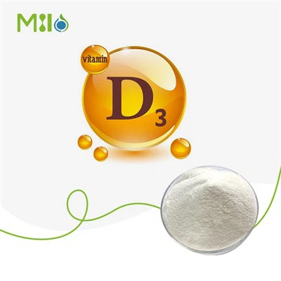 Tīrs D3 vitamīna pulveris